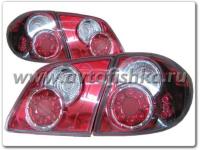 Nissan Maxima QX III (00-03) фонари задние светодиодные красно-белые, дизайн Toyota Altezza, комплект 2 шт.