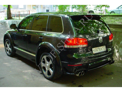 Volkswagen TOUAREG GP (03-07) Спойлер JE DESIGN на пятую дверь