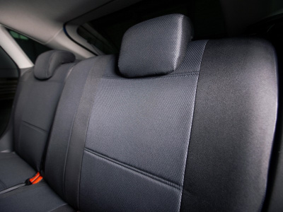 Hyundai Creta (15–) Чехлы на сиденья (жаккард), цвет - тёмно-серый
